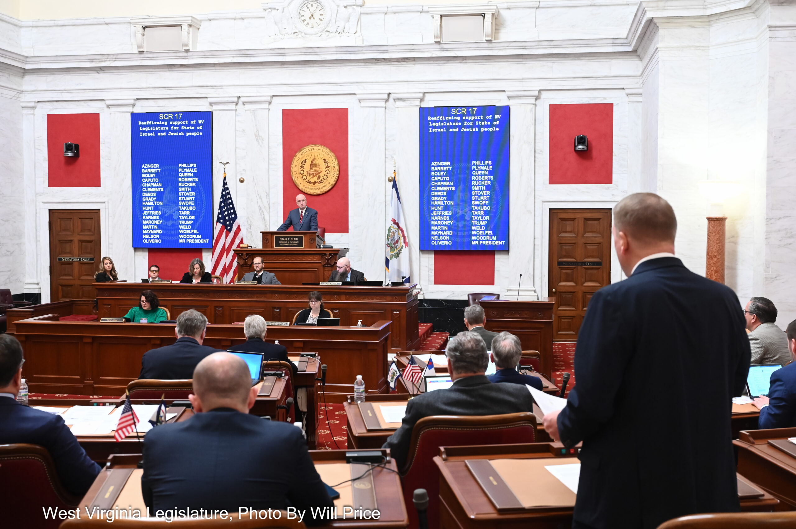 Senate adopts resolution supporting Israel as war with Hamas continues